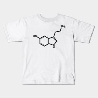 Serotonin - Black Kids T-Shirt